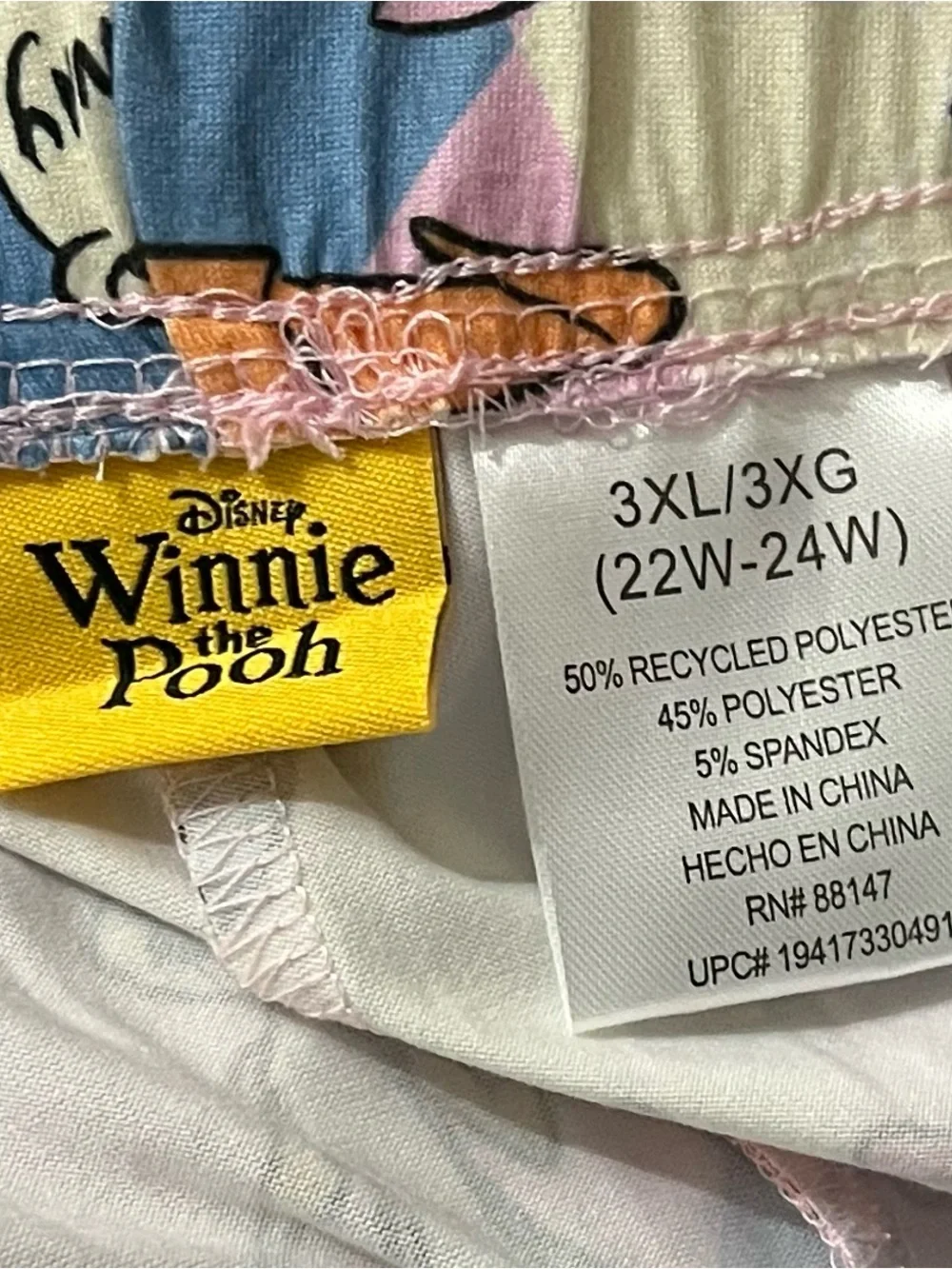 The Disney Winnie the Pooh Women’s Sleep Shorts 2-Pack in 3XL Plus